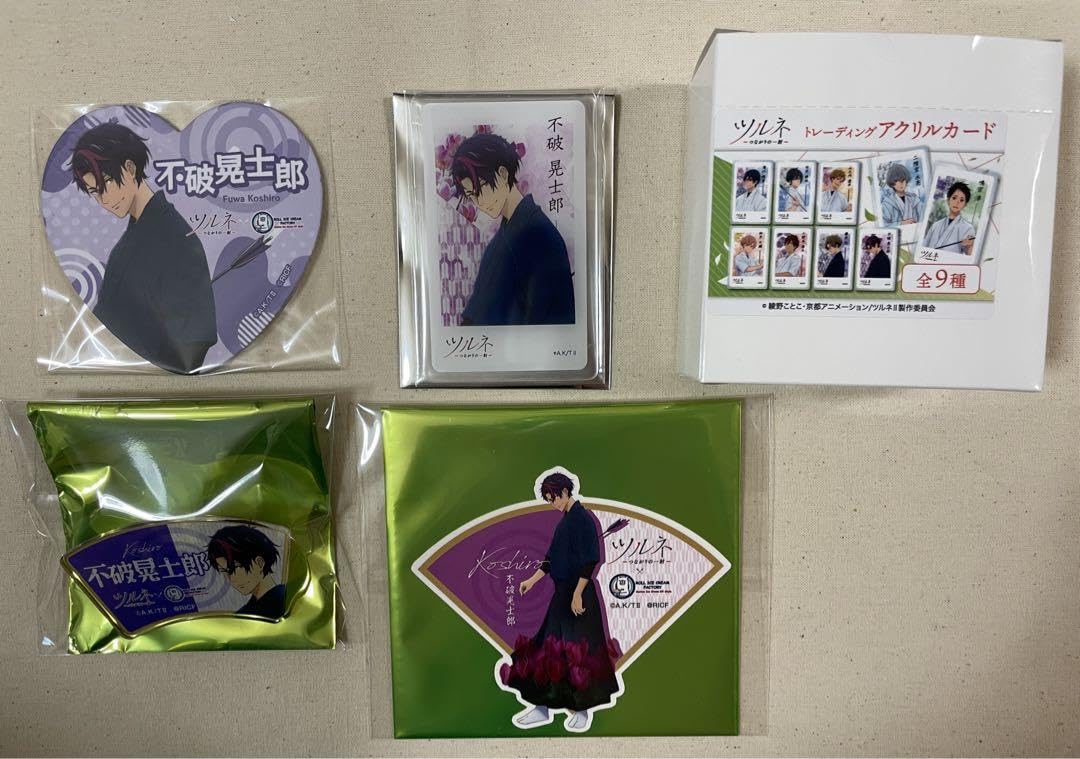 ツルネ ネームバッジ アクリルカード ステッカー 2025年最新】ツルネ